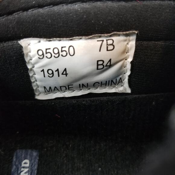 Lands' End Women's Black Gray Duck Shoes Size 7 - Picture 7 of 7